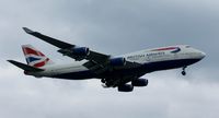 G-BNLN @ EGLL - British Airways, is here landing at London Heathrow(EGLL) - by A. Gendorf