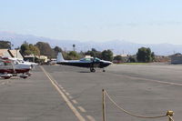 N37C @ SZP - 1950 Ryan NAVION B, Continental IO-550 300 Hp upgrade, spotting on the Trasient Ramp. - by Doug Robertson