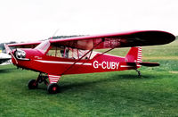 G-CUBY @ EGHP - At a Popham fly-in circa 2006. - by kenvidkid