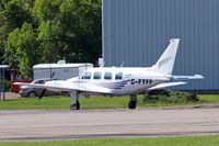 C-FYFF @ CYQF - Piper PA-31-310 Navajo [31-363] Red Deer Regional~C 23/07/2008 - by Ray Barber