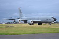 63-8027 @ EGUN - 351st ARS/100th ARW KC-135R 63-8027 taxis to its Parking spot at Mildenhall - by Steve Buckley
