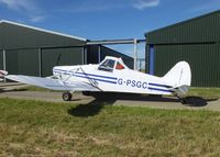 G-PSGC @ X3TB - Glider Tug - by Keith Sowter