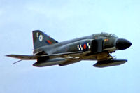 XV581 @ EGVI - McDonnell-Douglas F-4K Phantom II FG.1 [3235] (Royal Air Force) RAF Greenham Common~G 07/07/1974. From a slide. - by Ray Barber