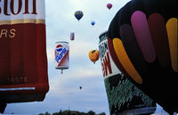 G-MDEW - Lifting off at the 1996 Albuquerque Balloon Fiesta. - by kenvidkid