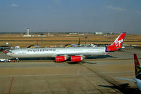 G-VSHY @ FAJS - Airbus A340-642 [383] (Virgin Atlantic) Johannesburg Int'l~ZS 08/10/2003 - by Ray Barber