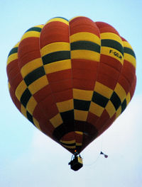 F-GOJM - Lifting off at the 1996 Albuquerque Balloon Fiesta. - by kenvidkid
