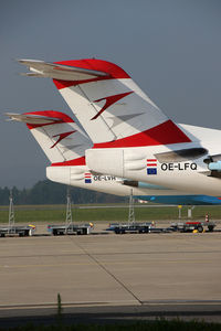 OE-LFQ @ LOWG - Austrian Fokker 70 and Fokker 100 @GRZ - by Stefan Mager