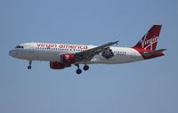 N849VA @ LAX - Virgin America San Francisco Giants