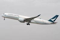 B-LRC @ EDDL - Cathay A359 lifting-off from DUS for HKG. - by FerryPNL