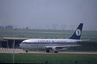 OO-SDR @ LFPG - Sabena Boeing 737-229C taxiing at Paris Charles de Gaulle airport, 1983 - by Van Propeller