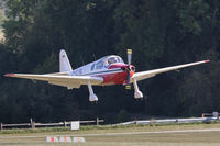 D-ELYQ @ EDST - Arriving at the 2016 Hahnweide Oldtimer Fliegertreffen - by alanh