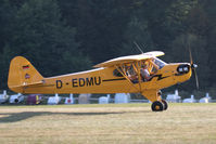 D-EDMU @ EDST - Departing the 2016 Hahnweide Oldtimer Fliegertreffen - by alanh