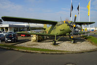 458 - Ex 458 (East German Air Force), ex DDR-SKI (Interflug). Displayed of a car dealer in Wolgast (North Eastern Germany) as an eye catcher. - by Tomas Milosch