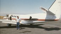 N75TG @ O88 - Elton Eddy standing next to N75TG at the old Rio Vista Airport in California. - by Clayton Eddy