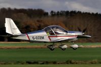 G-CCEM @ EGBR - Arrival - by glider