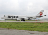 LX-JCV @ LFBO - Taxiing to the Cargo apron... - by Shunn311