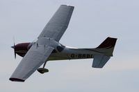 G-BRBI @ EGHP - G BRBI just after takeoff at Popham EGHP - by dave226688