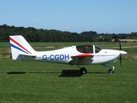G-CGDH @ X3CR - visiting aircraft - by Keith Sowter
