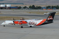 N440QX @ KBOI - Old style Beaver emblem. - by Gerald Howard