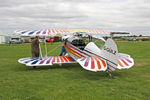 G-GULZ @ X5FB - Christen Eagle II, Fishburn Airfield, September 8th, 2012. - by Malcolm Clarke