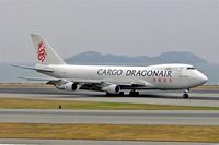 B-KAD @ VHHH - Boeing 747-209F [24308] (Dragonair Cargo) Hong Kong Int'l~B 31/10/2005 - by Ray Barber