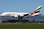 A6-EUG @ NZCH - first schuled A380 service to NZCH - by Bill Mallinson