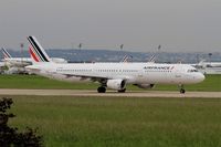 F-GTAP @ LFPO - Airbus A321-211, take off run rwy 08, Paris-Orly airport (LFPO-ORY) - by Yves-Q