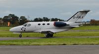 G-FBLK @ EGHH - Taxiing to Citation Centre - by John Coates