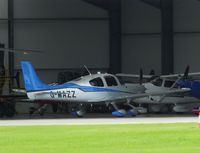 G-MAZZ @ EGBK - hangared - by Keith Sowter