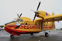 F-ZBFS @ LFOA - Canadair CL-415, Static display, Avord Air Base 702 (LFOA) Open day 2016 - by Yves-Q