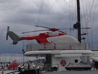 N145LL - part covered on super yacht - Auckland harbour - by magnaman
