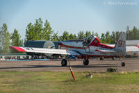 C-GBPV @ CYYE - Parked in NE corner of airport. - by Remi Farvacque