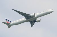 F-GSQD @ LFPG - Boeing 777-328 (ER), Take off rwy 06R, Roissy Charles De Gaulle airport (LFPG-CDG) - by Yves-Q
