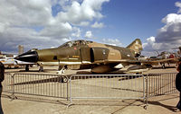 66-0424 @ EGVI - McDonnell-Douglas RF-4C Phantom II [2182] (United States Air Force) RAF Greenham Common~G 26/06/1977. From a slide. Written off in Germany 2 months later. - by Ray Barber