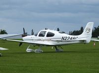 N224RC @ EGBK - Visiting aircraft - by Keith Sowter