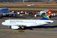 ZS-SFM @ FAJS - Airbus A319-131 [2469] (South African Airways) Johannesburg Int~ZS 19/09/2006 - by Ray Barber