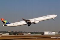 ZS-SNH @ FAJS - Airbus A340-642 [626] (South African Airways) Johannesburg Int~ZS 19/09/2006 - by Ray Barber