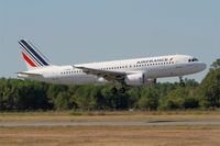 F-HBNA @ LFBD - Airbus A320-214, On final rwy 05, Bordeaux Mérignac airport (LFBD-BOD) - by Yves-Q