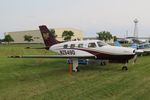 N2549D @ ANE - 2012 Piper PA-46-350P, c/n: 4692178, 2015 AOPA FLY-IN Minneapolis, MN - by Timothy Aanerud