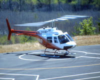 N101LF - Scanned from original slide taken late August 1997 at Mt.St.Helens, Washington state.  Heli was operating sightseeing flights over the volcano. - by Neil Henry