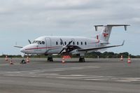 F-HBCE @ LFRB - Raytheon Aircraft Company 1900D, Parking area, Brest-Bretagne airport (LFRB-BES) - by Yves-Q