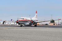 C-FHKF @ KBOI - Taxing out of NIFC ramp after slurry refill. - by Gerald Howard