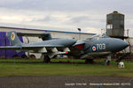 XN685 @ EGBE - preserved at the Midland Air Museum - by Chris Hall