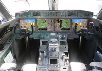 N288WR @ ORL - G650 cockpit