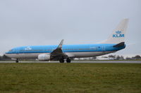 PH-BXC @ EGSH - Just landed on a rainy afternoon. - by Graham Reeve