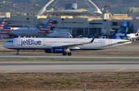 N937JB @ KLAX - Jetblue A321 arrived in LAX. - by FerryPNL