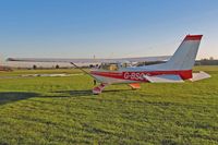 G-BSOG @ EGBP - Skyhawk, Staverton Gloucestershire based, previously N1508V, seen parked up. - by Derek Flewin