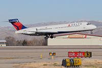 N942AT @ KBOI - Past the numbers on RWY 10L. - by Gerald Howard