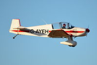 G-AYEH @ X3CX - Landing at Northrepps. - by Graham Reeve
