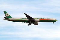 B-16702 @ EGLL - Boeing 777-35EER [32640] (EVA Air) Home~G 23/05/2013. On approach 27L. - by Ray Barber